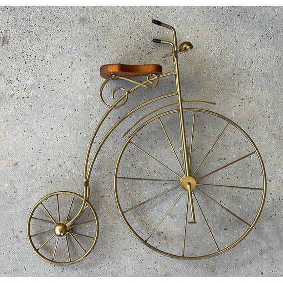 Vintage Metal Bicycle Wall Art Decor - Picture 3 of 11